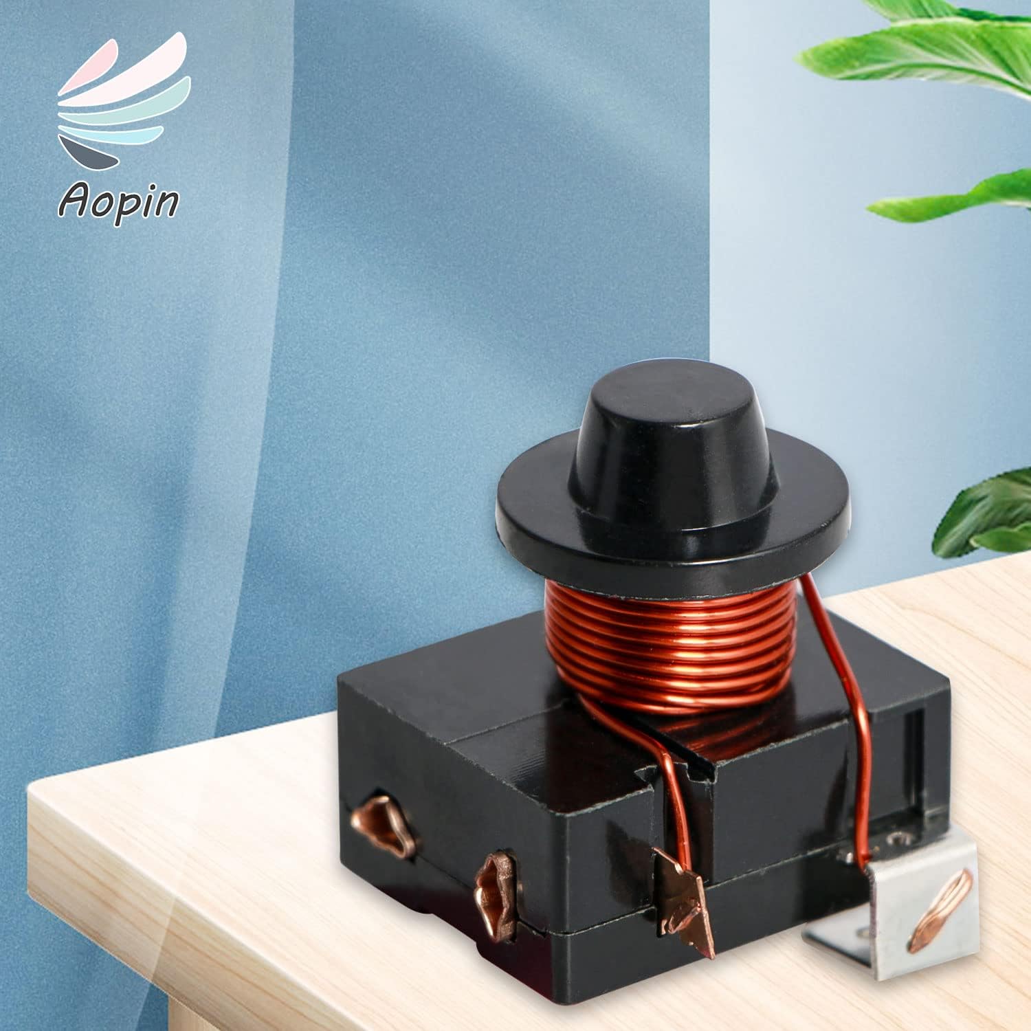 1/2HP (375W) Refrigerator Electromagnetic Starter/Start Relay Compressor 220V Electromagnetic Starter for Car Refrigerator, Portable Freezer, Beverage Cooler, Air-Conditioning Compressor 2 Pcs