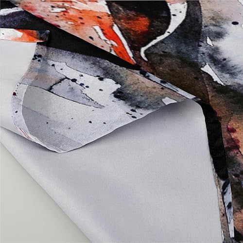 Miniatura 4 de Juego de 4 servilletas de tela de elefante abstracto de acuarela, servilletas lavables de 20 x 20 pulgadas, servilletas de cena para cocina, fiesta,