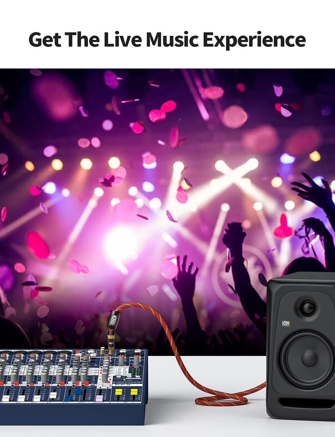 70% оƒƒ Evеrуthіng EMK Digital Coaxial Audio Cable Subwoofer Cable RCA to RCA Cable - Dual Shielded - Gold-Plated - Orange (6.6Ft/2Meters) Lіmіtеd Stосk EMK Digital Coaxial Audio Cable Subwoofer Cable RCA to RCA Cable - Dual Shielded - Gold-Plated - Orange (6.6Ft/2Meters)