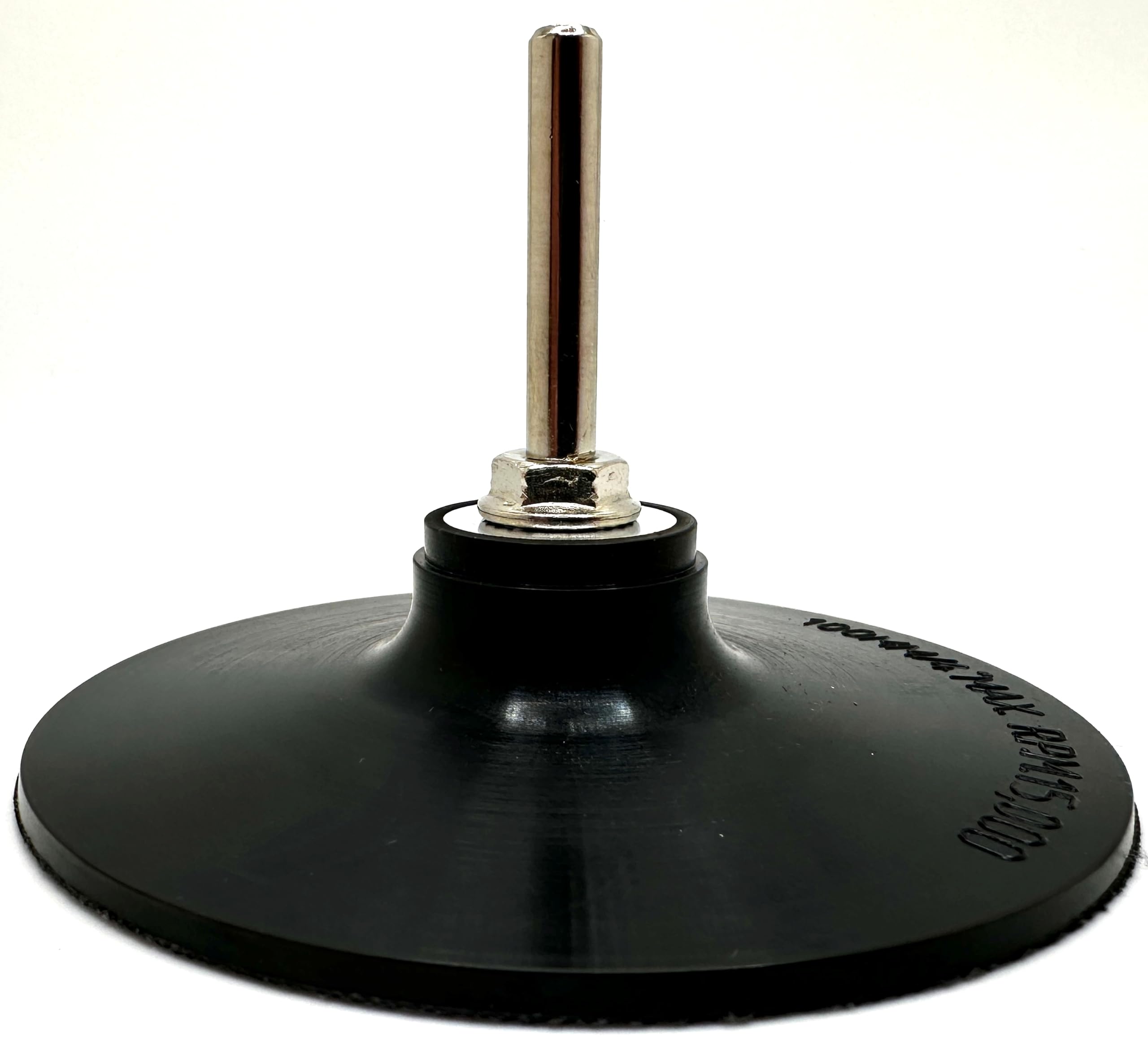 Pro-Graad 4 Inch Disc Pad Holder with ¼” Shank, Die Grinder Sanding Suitable for Roloc, Type R, R-Type Quick Change Medium Disc Attachments for Polishing, Sanding & Surface Preparation