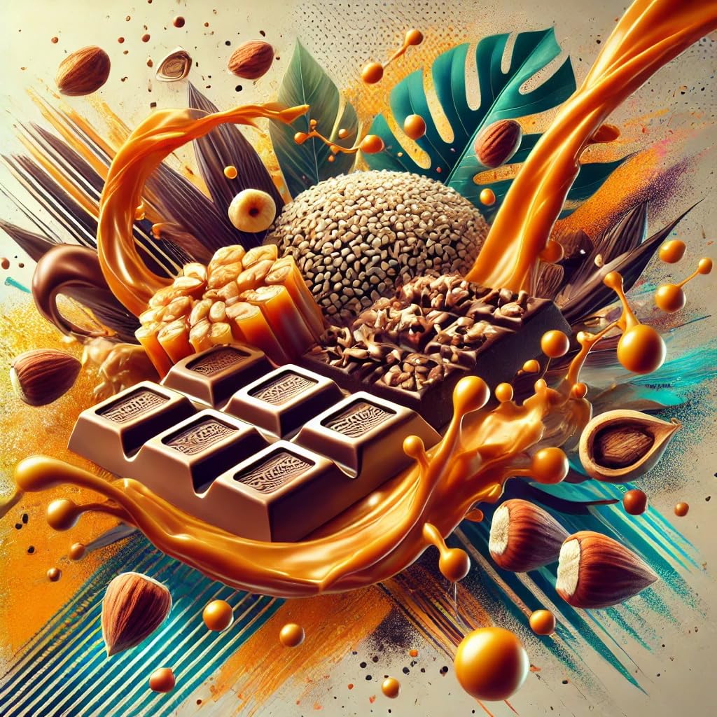 Dark Sesame Chocolate Affair – sezam kakao orzech laskowy aromat koncentrat – Wegański – Sasami – 100ml