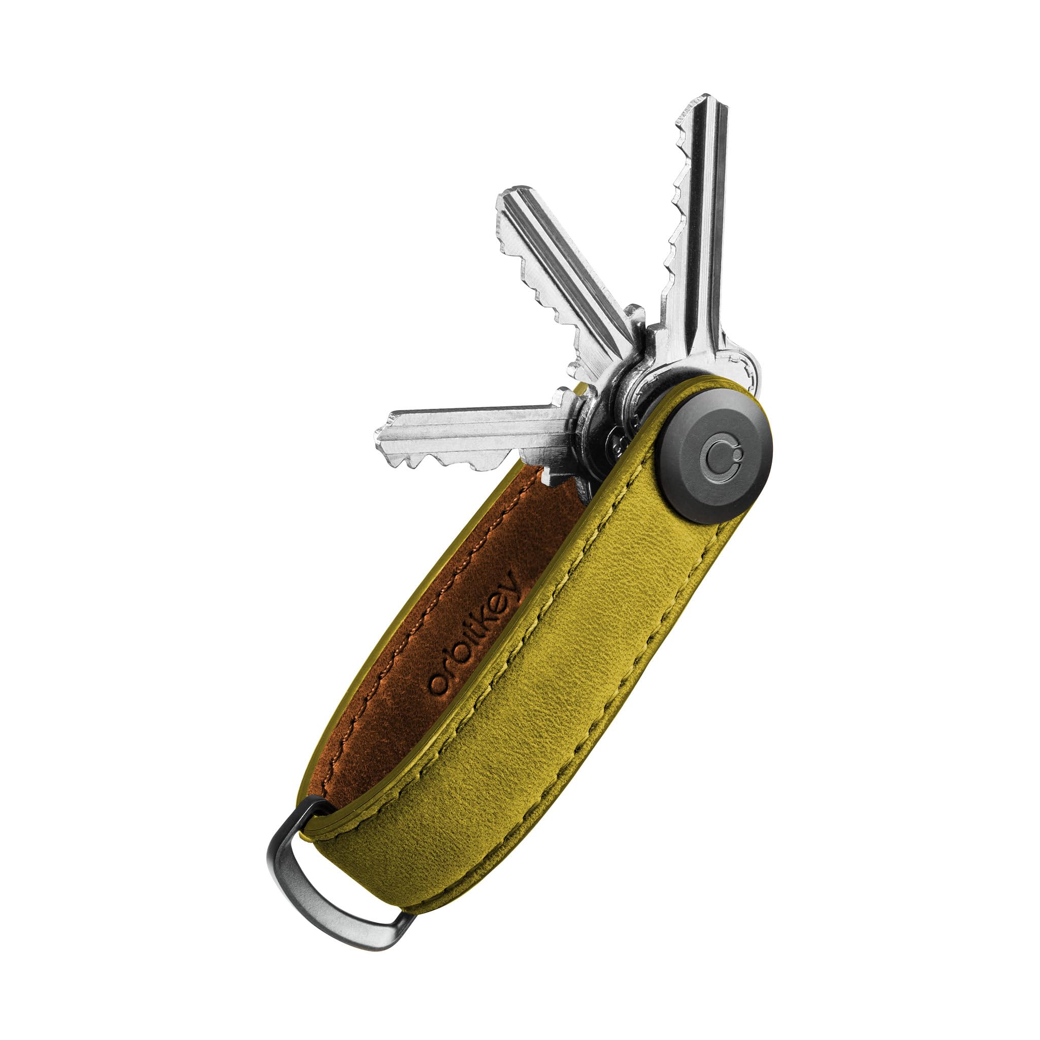 Orbitkey Unisex Moss Crazy Horse Key Organiser