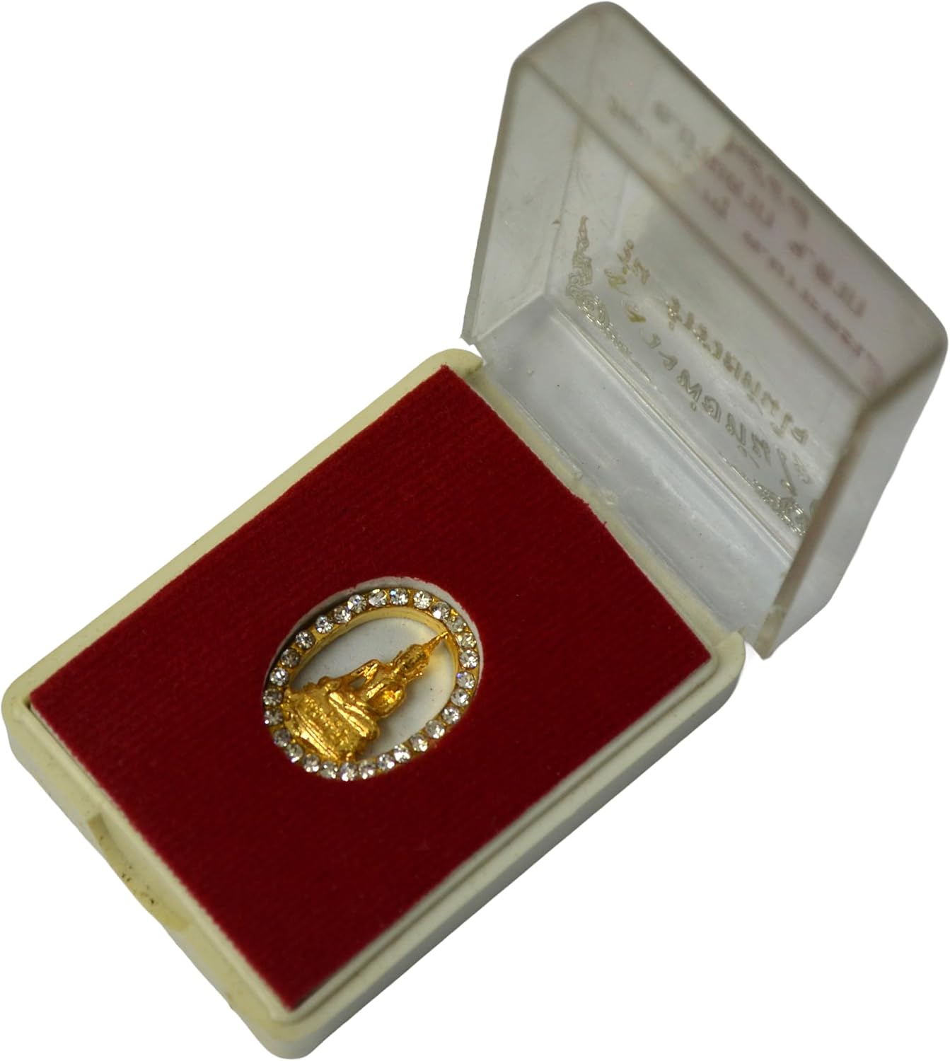 Luang Pho Than Jai “Ruay Than Jai” Thai Amulet B.E. 2557 (2014) – Wat Borommathat Ban Tak, Tak Province – Lucky Wealth & Success Buddhist Talisman