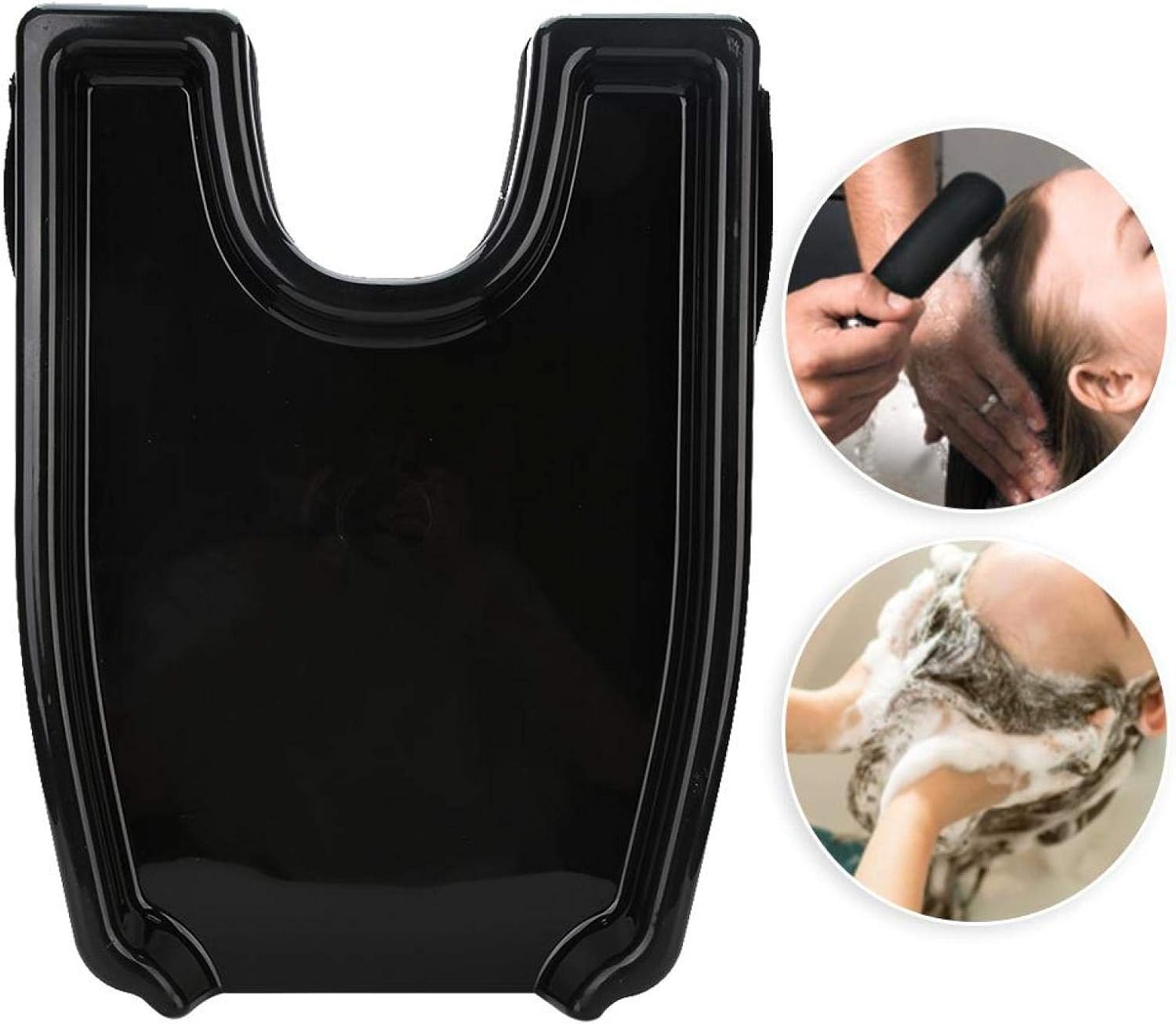 Hair Washing Tools, Tray for Bathtub - Pregnancy Shampoo Basin (Black)