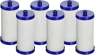 Aqua Fresh WF1CB Refrigerator Water Filter Compatible with Frigidaire PureSource WFCB, RG100, NGRG2000, 9910, 469906, 469910 (6 Pack)