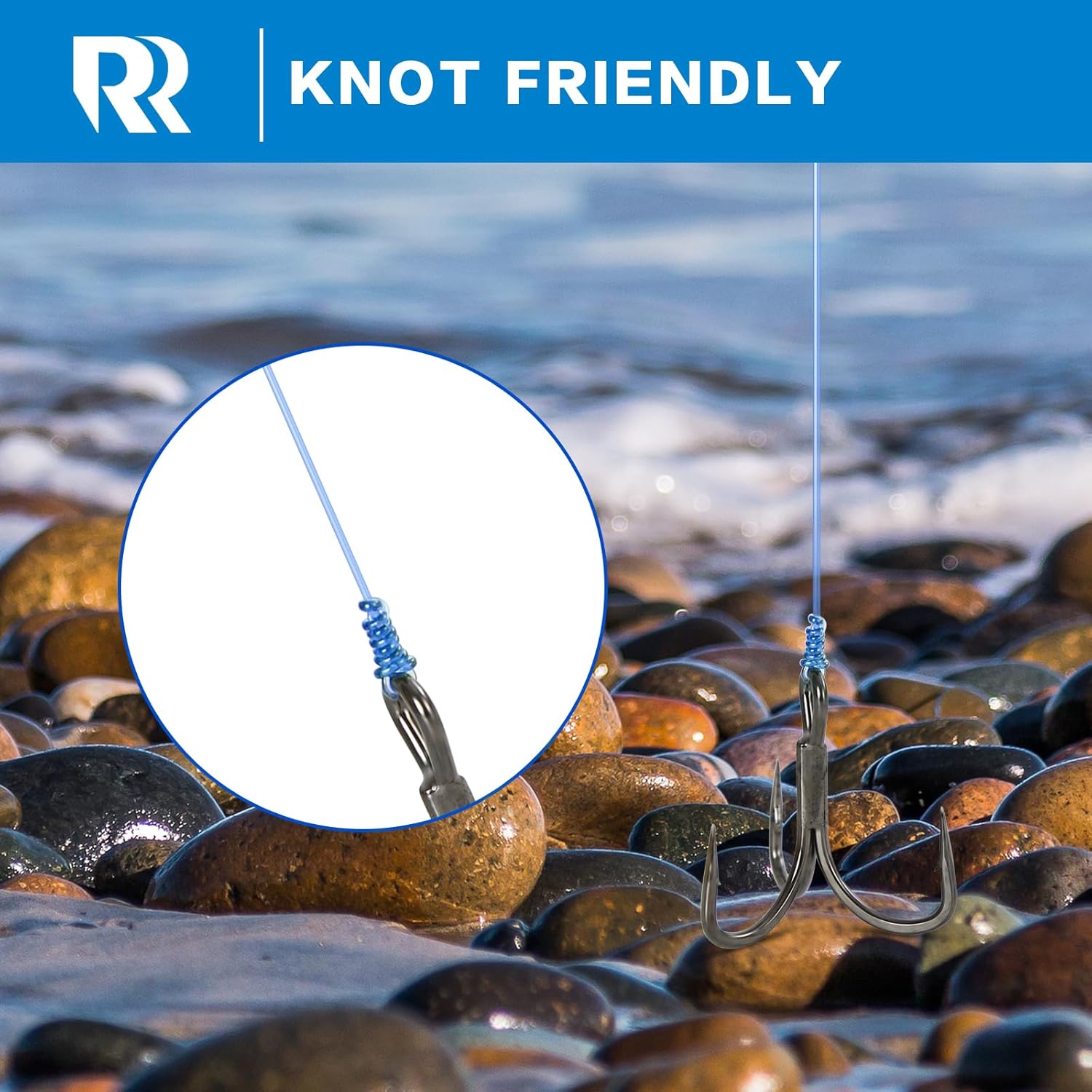 Geode Monofilament Fishing Line - Premium Resistant Nylon Mono Fishing Line 3-100lb - Superior Freshwater & Saltwater Mono Leader Materials 500/1200/2400yds