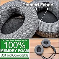 Vista 7 de Nova Pro - Almohadillas inalámbricas de repuesto compatibles con Steelseries Arctis Nova Pro Wireless de LTYIVABHTTW I mejoraron la durabilidad