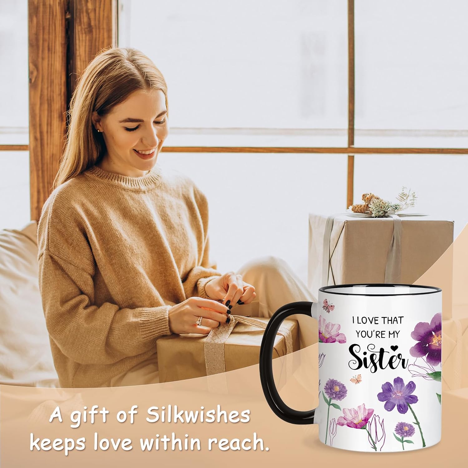 Sister Coffee Mug 11 Oz Sister Birthday Gift from Sisters