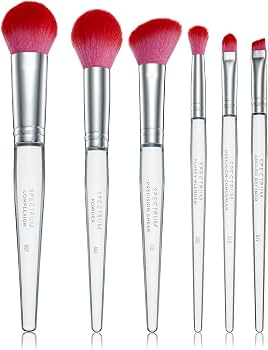 Spectrum 6-teiliges Makeup Pinsel Set – Profi-Pinsel Für Foundation, Contouring & Highlight