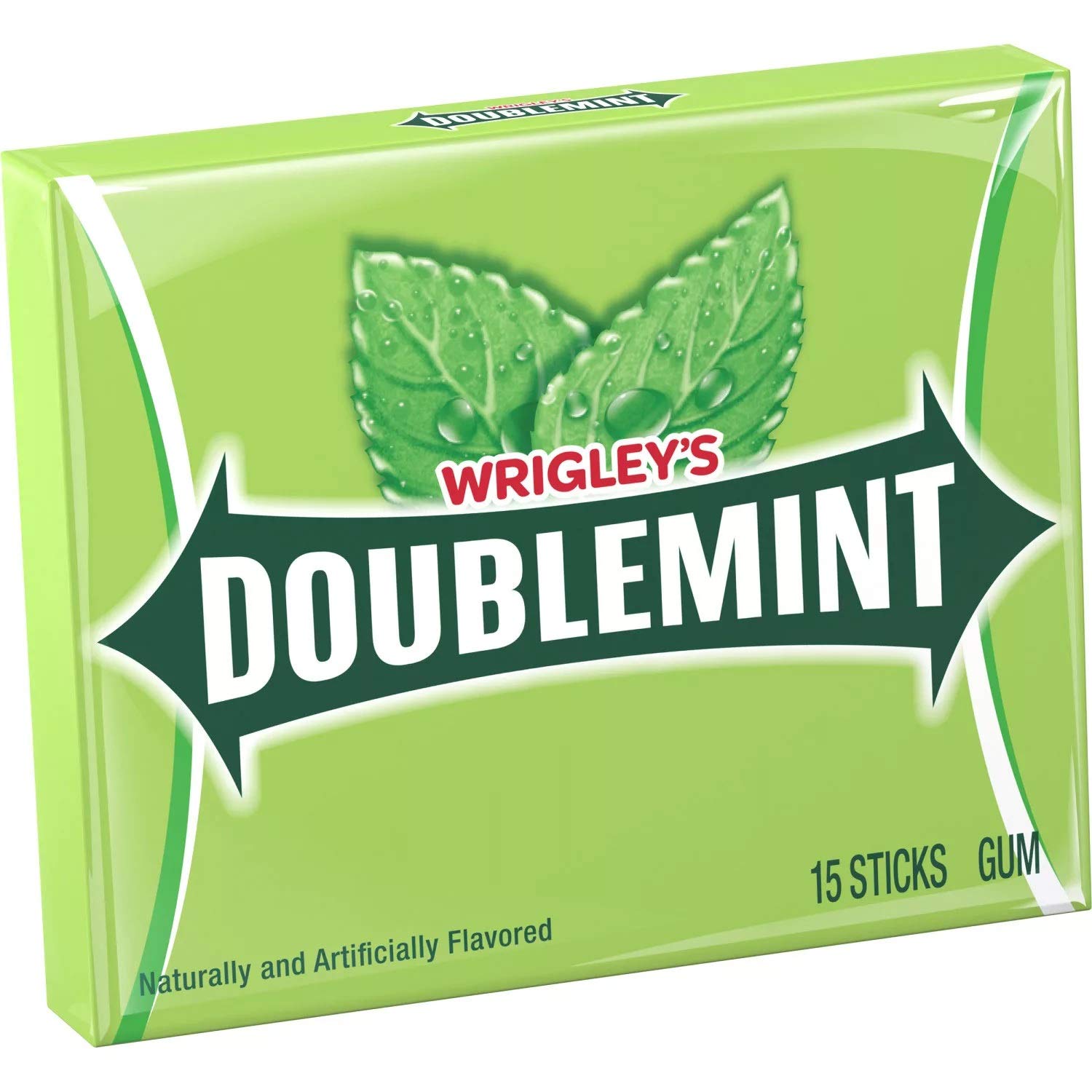 Wrigley's Doublemint Chewing Gum (15 Count, 12 Pack)