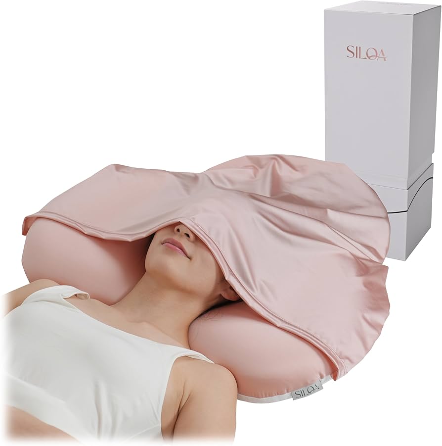 シルクア　枕　シルク　フード　ピンク Amazon｜SILQA(シルクア) 枕 摩擦なきツヤ髪まくら 「人工シルクが摩擦