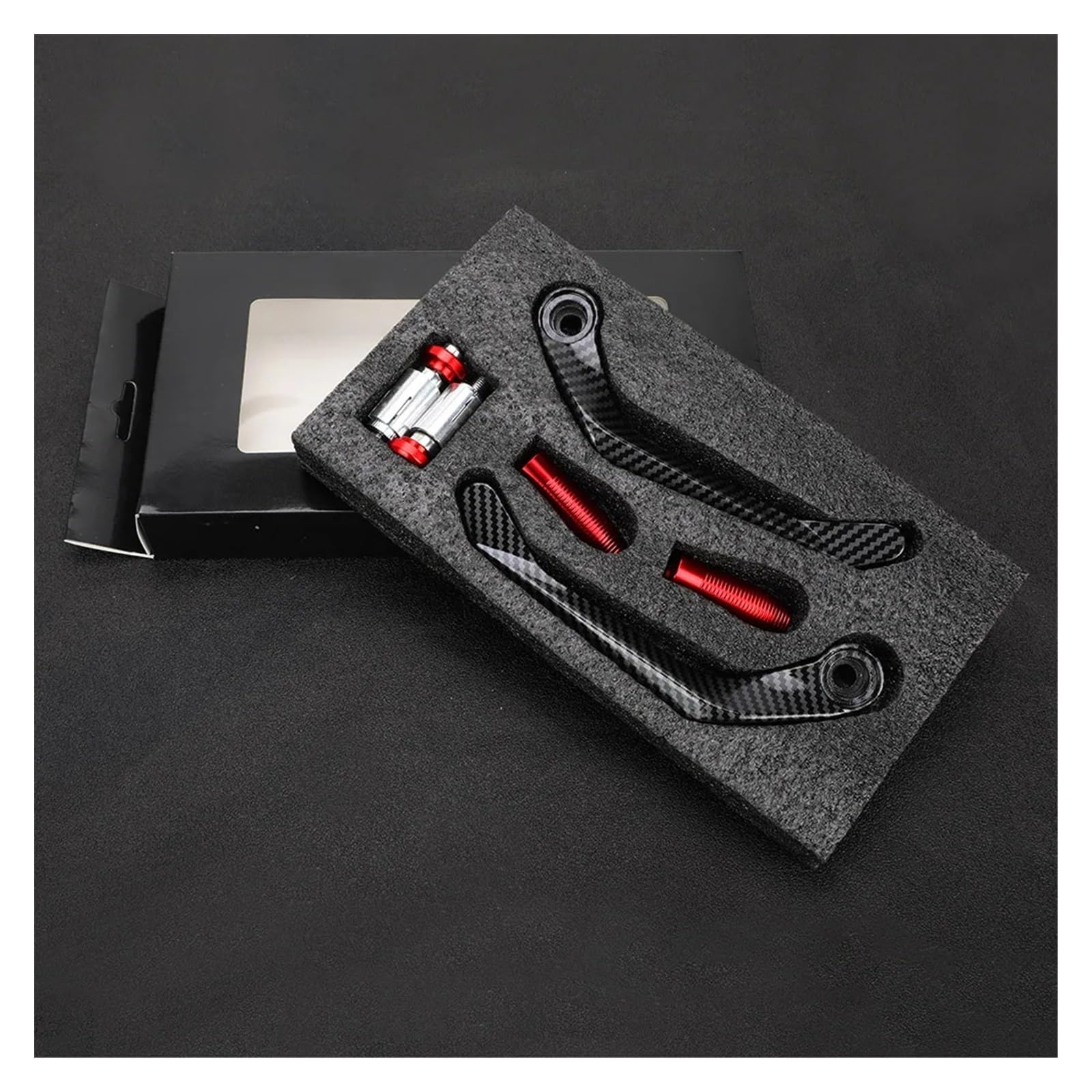 LBCSRMH Motorcycle Brake Clutch Lever Protector for XRV750 for Africa Twin CRF1000L CRF1100L Motorcycle Handlebar Brake Clutch Lever Hand Guard Protector Handguard