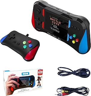 Handheld Game for Kids, Preloaded 500 Retro Video Games, Portable TV Video Gaming Player, Portable Gaming Player Rechargeable Battery 3.5" LCD Screen Mini Arcade Electronic Toy Gifts for Boys Girls
