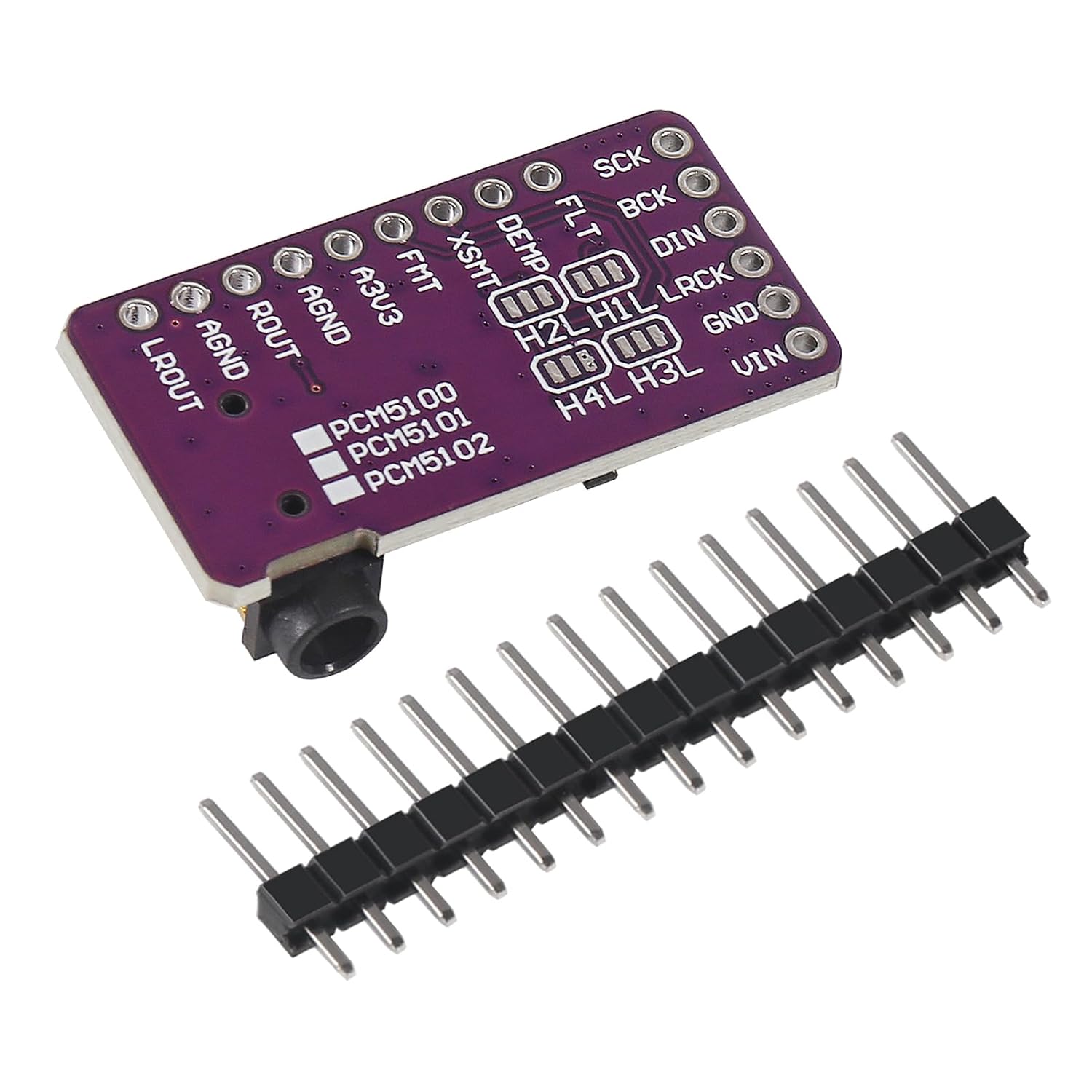 PCM5102 Interface I2S IIS Decoder Module Lossless Digital Audio Digital to Analog Converter for Arduino for Raspberry Pi
