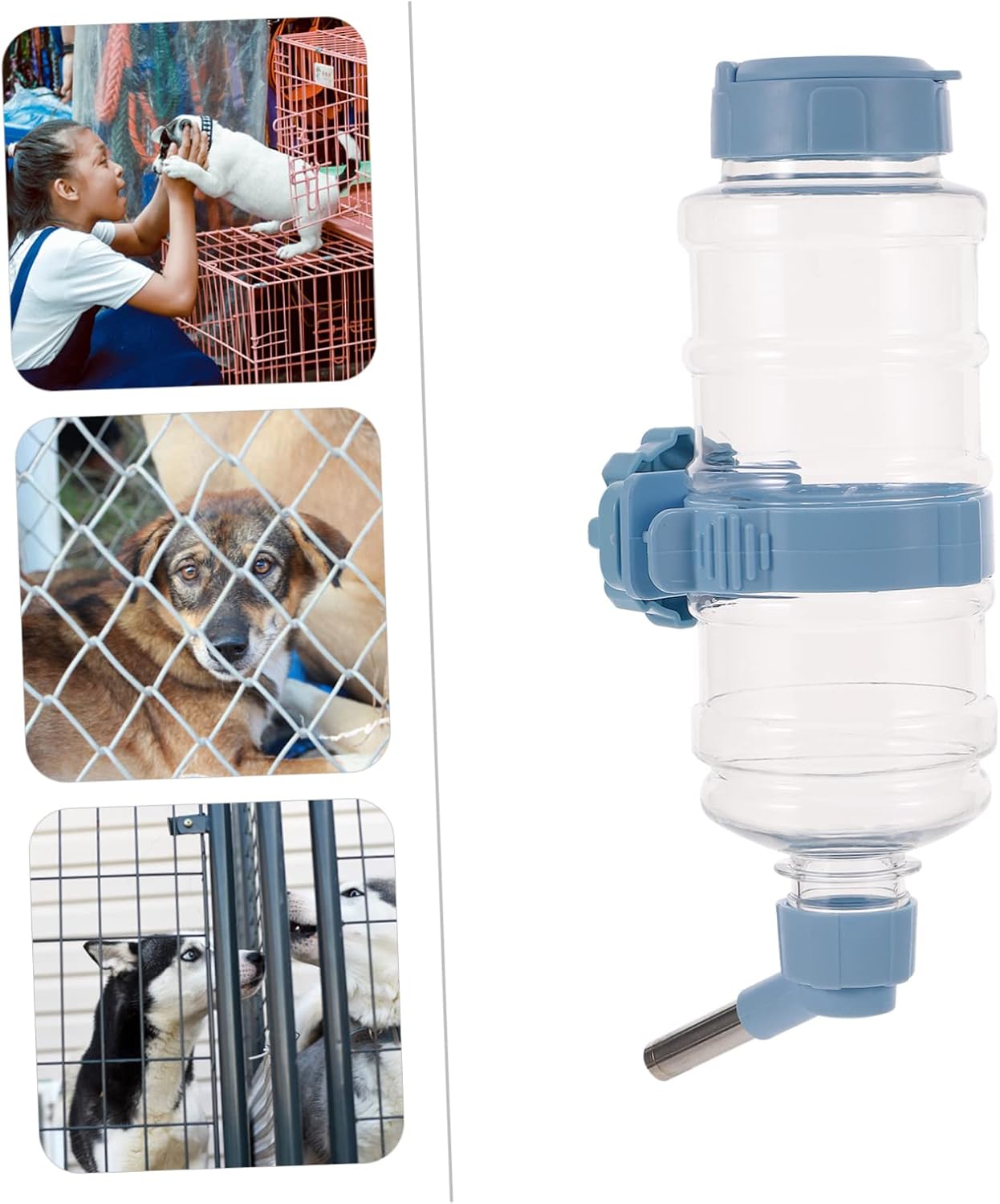 Hanging Water Dispenser for Pets Leakproof Creative Drinking Bottle for Guinea Pigs and Animals Easy to Install and Pet Feeder for Cages