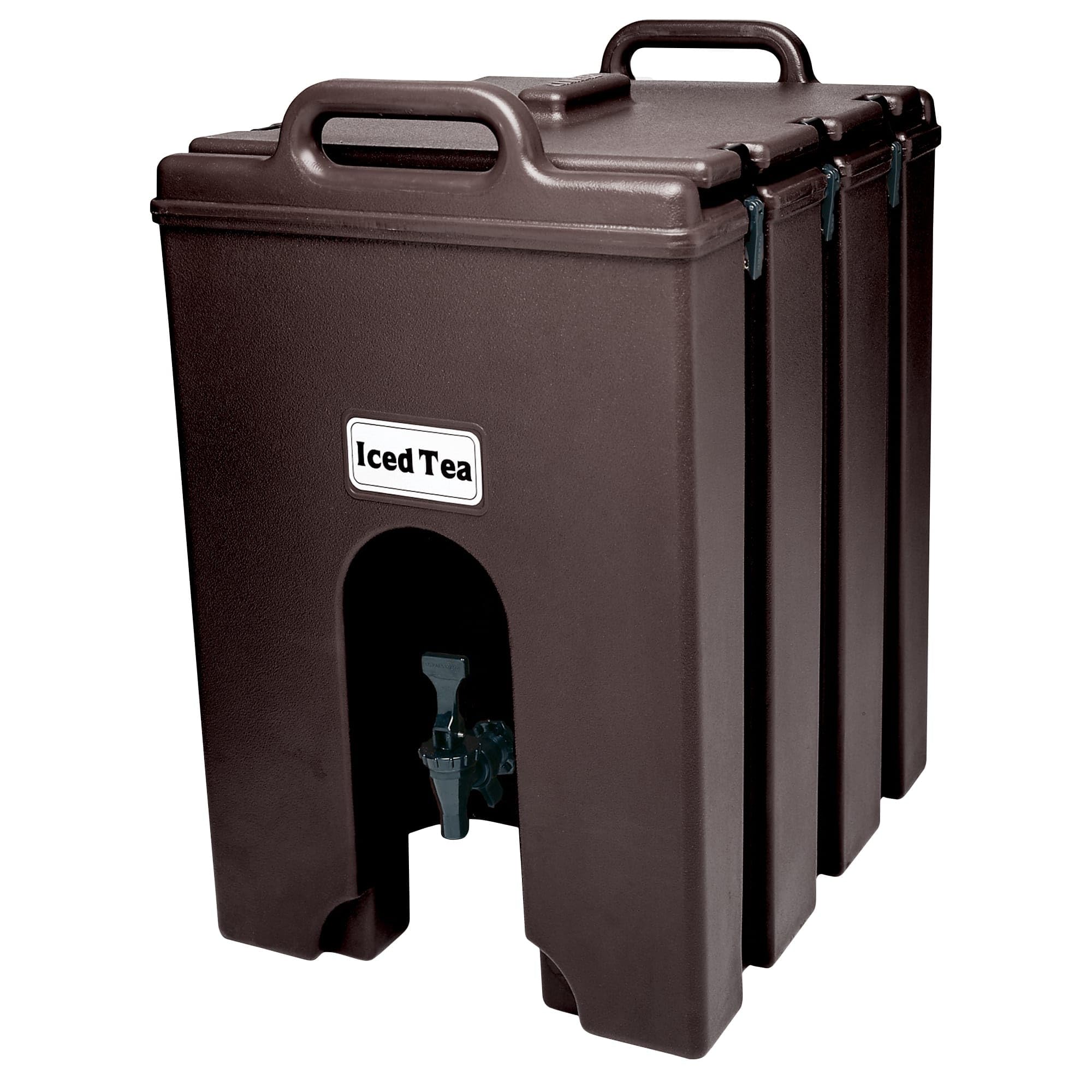 Cambro 10 Gal Camtainer Dark Brown