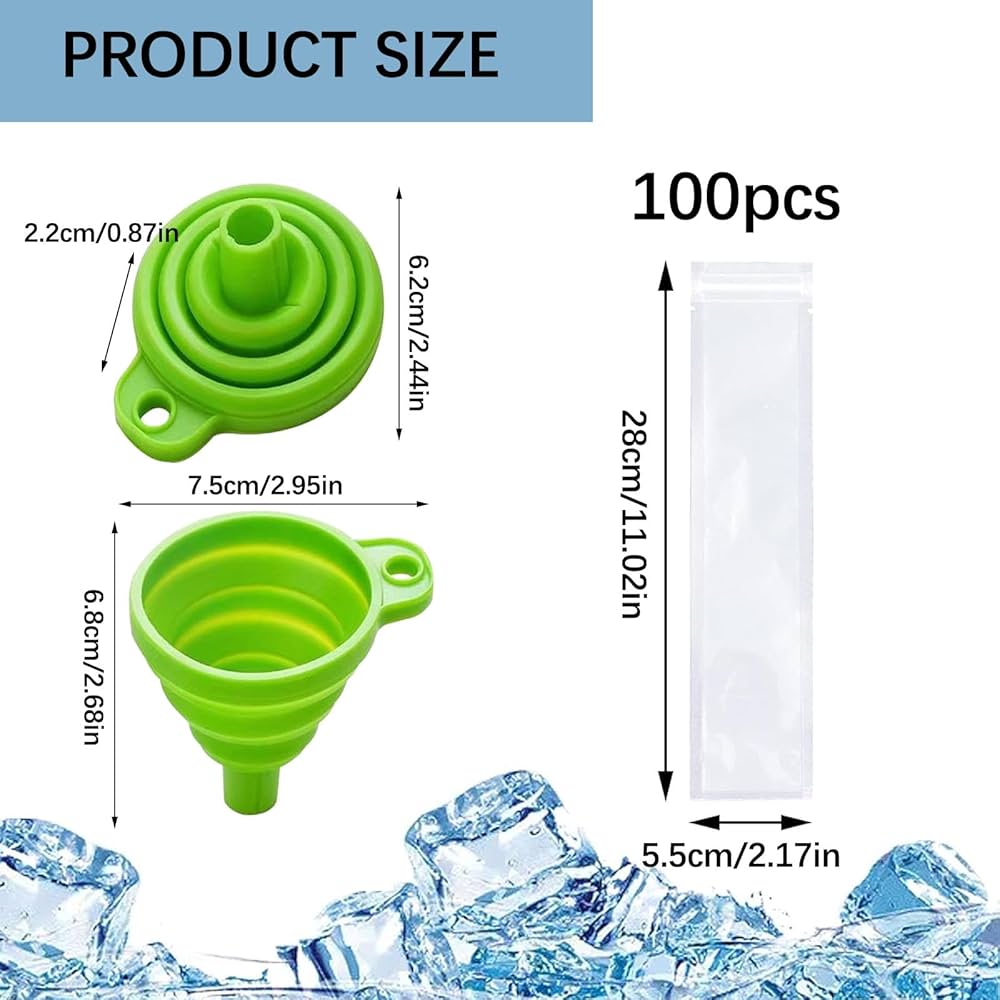 Moule à Glace 6 Moule à Popsicle Moules Pour Sucettes Glacées Ice Lolly