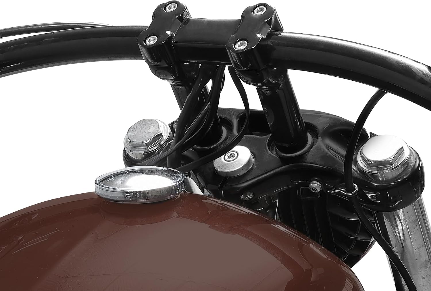 TCMT Motorcycle 4" Handlebar Riser Fit For Harley Dyna Softail model only (Except Blackwire)