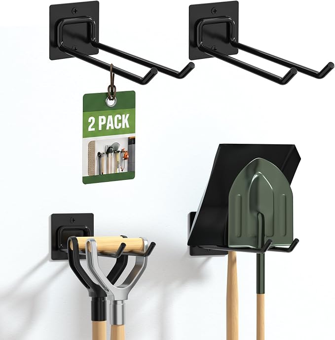 Urban Deco Garage Hook Set Review: Heavy-Duty Metal Wall Hooks for Tool Organization
