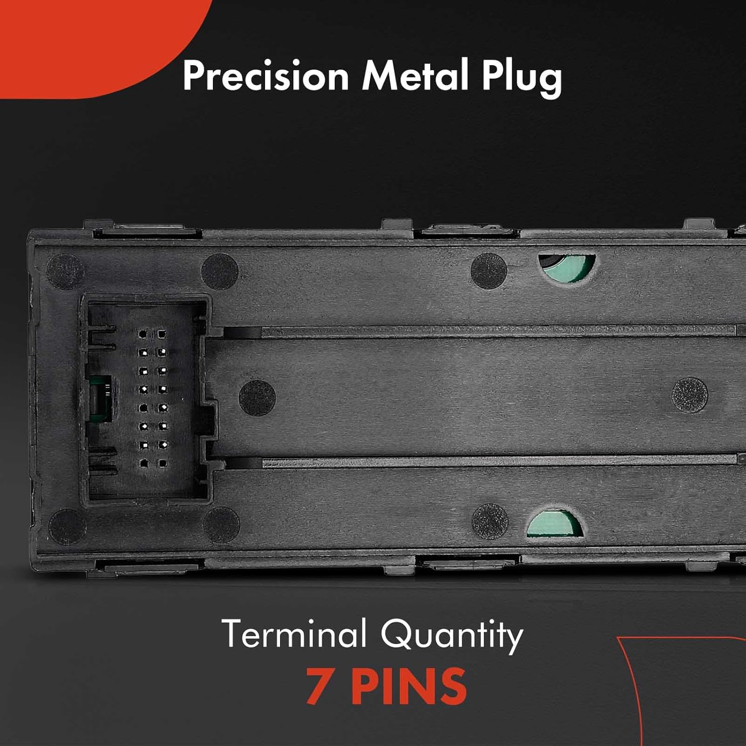 A-Premium Front Driver Side Master Power Window Switch Compatible with Ford Taurus 2010-2012, Flex 2009-2019, Replace# 8A8Z14529AA, AA8Z14529AA