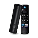 New Voice Replacement Remote Compatible with FireStick (L5B83G) for 3rd Gen, AMZ Smart TV Stick 4K Max, Lite, Fire TV Cube (1st/2nd/3rd Gen), and Insignia/Toshiba/Pioneer Smart TVs