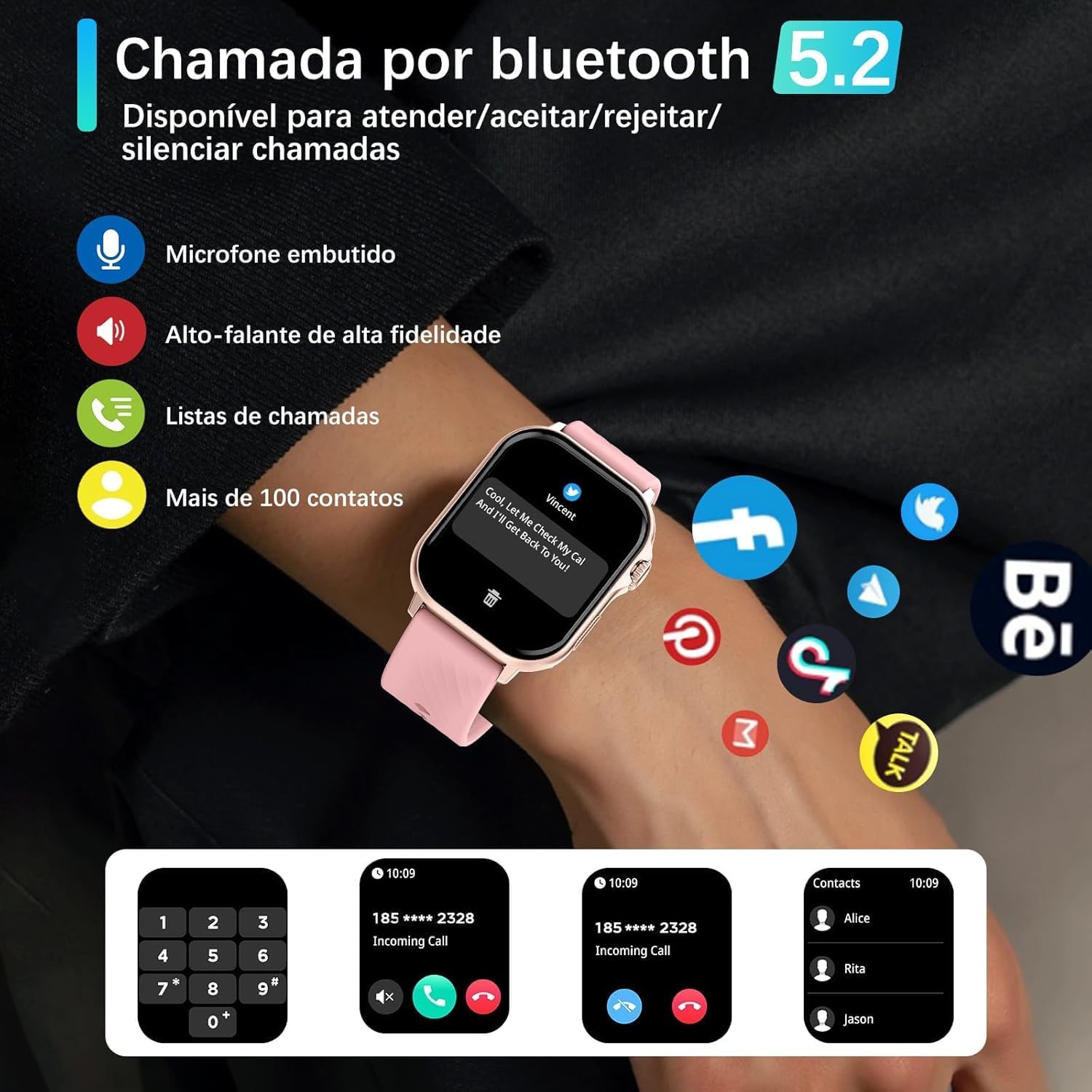 Relógio Inteligente Testado por 7 Dias: Chamada Bluetooth e Esportes