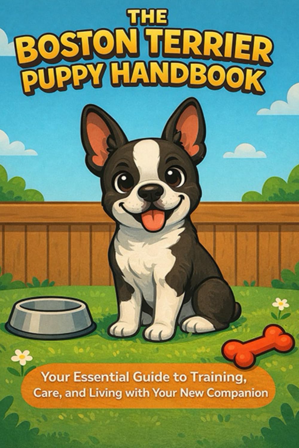 The Boston Terrier Puppy Handbook: Your Essential Guide to Training, Care, and Living with Your New Companion