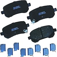 Vista 99 de Pastillas de freno traseras cerámicas Bendix Premium SBC1337 para Cadillac CTS 2014-2008, SRX 2016-2010, Chevrolet Camaro 2015-2010, Saab 9-4X 2011