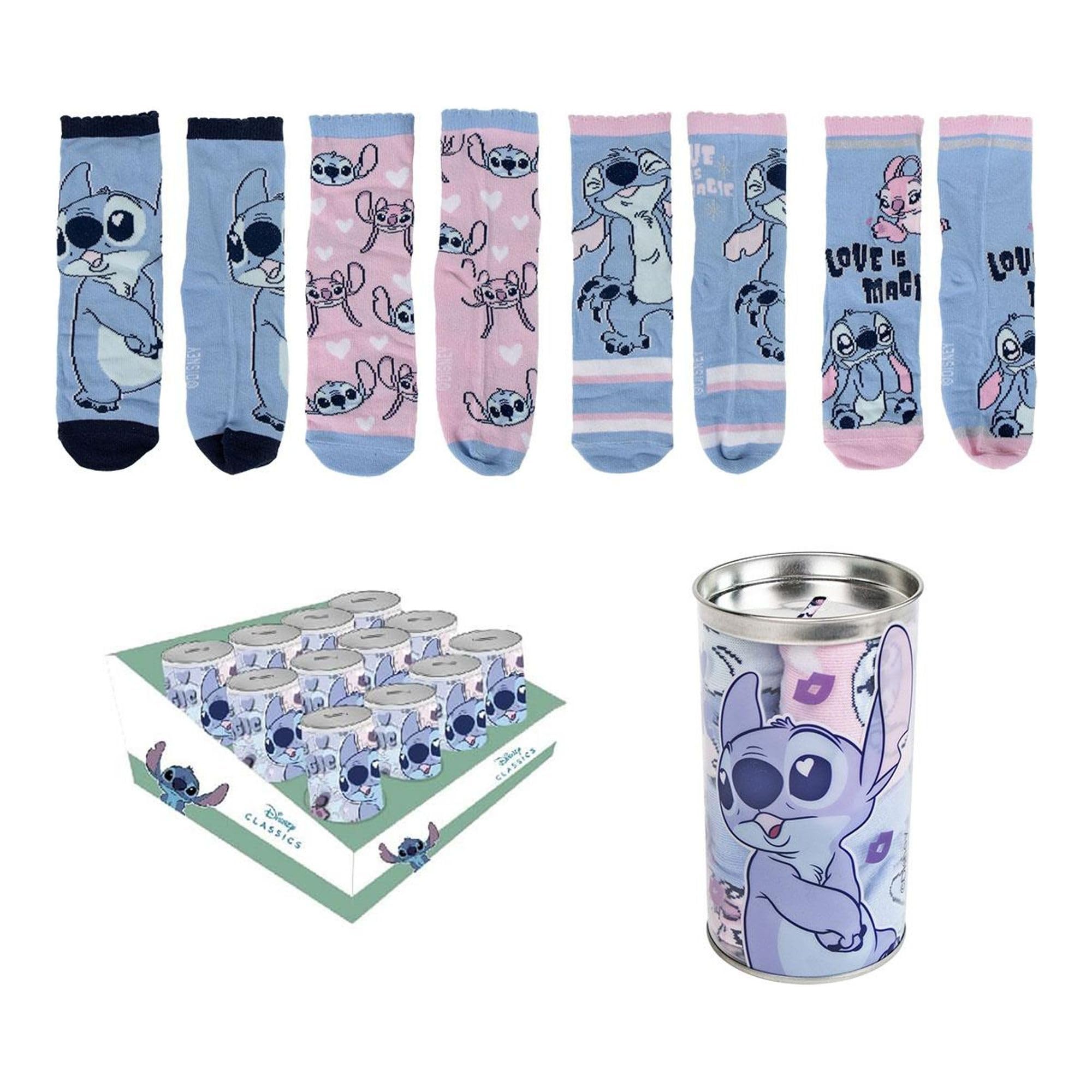 CERDÁ LIFE'S LITTLE MOMENTS Unisex Kids/Adult's Calcetines Socks, Stitch, 35-38