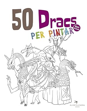 50 Dracs Per Pintar Volumen 2: Cuaderno para Colorear Figuras de Fiesta