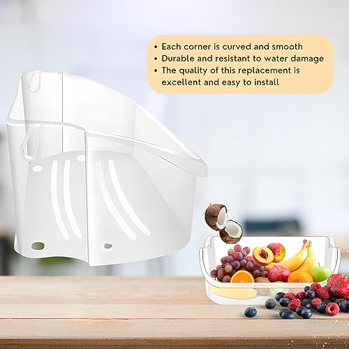 Miniatura 4 de Estante superior para puerta para Frigidaire FFSS2615TE0 FFSS2615TS0 FFSS2625TS0 FGUS2632LE2 FGHS2631PF4A LGUS2642LF2 LGUS2642LM0 LGUS2642LM1