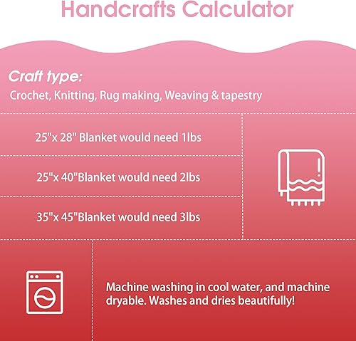 Vista 33 de HOMBYS Paquete de 8 hilos gruesos surtidos para tejer a ganchillo, hilo súper voluminoso, grande, suave y esponjoso, hilo de felpilla grueso para 4