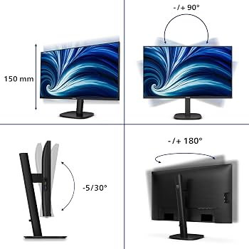 Philips 27B2N3500J - 27 Zoll QHD Monitor, Lautsprecher