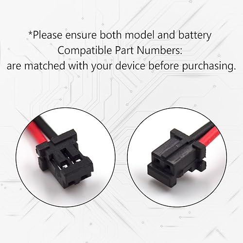Vista 4 de elxjar Reemplazo de batería ER6V de 3.6V 2700mAh ER6V para Toshiba PLC ER6VC119A ER6VC119B con enchufe negro LS14500-MDS no recargable