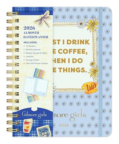 2026 Gilmore Girls 13-Month Weekly Planner