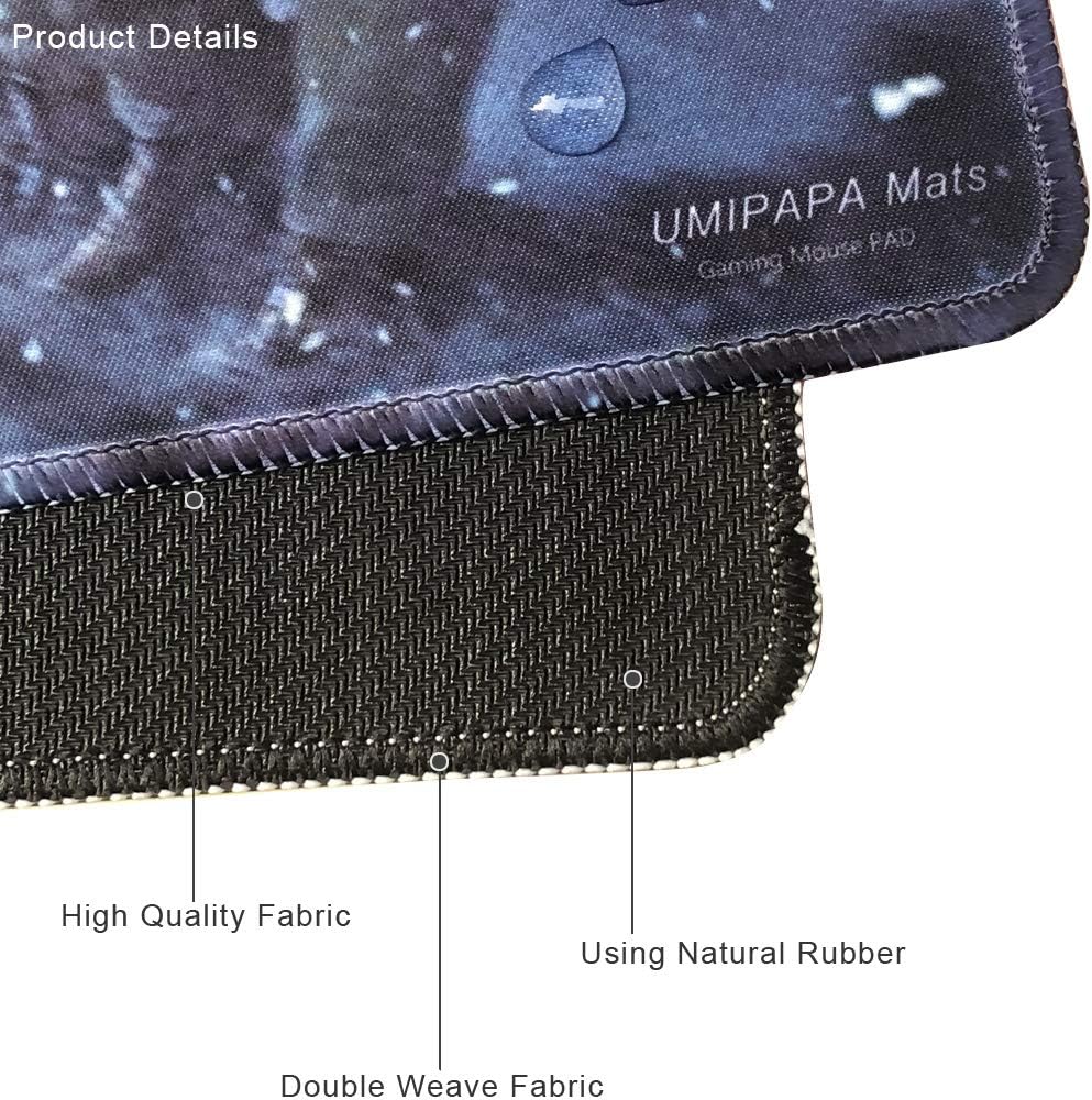 Extended Gaming Mouse Pad Custom Design Computer Gaming Mouse Mat with Smooth Surface XXL Large Size Desk Pad with Non-Slip Rubber Base Ideal for Keyboard, PC and Laptop (90x40 divismianjuY20)