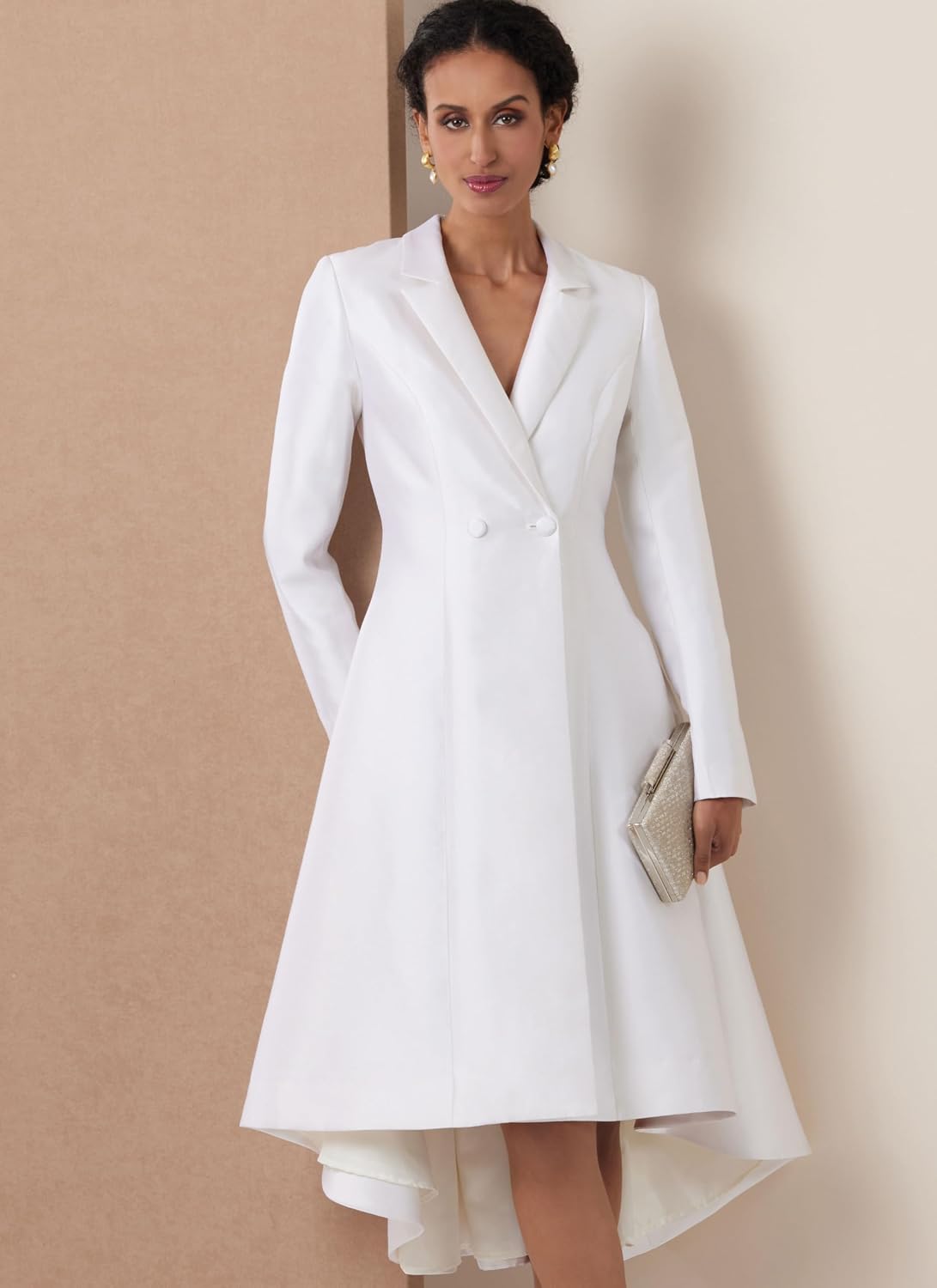 Vogue V2125P5 Misses' Double Breasted Coat Dress Sewing Pattern Packet, Design Code V2125, Sizes 12-14-16-18-20