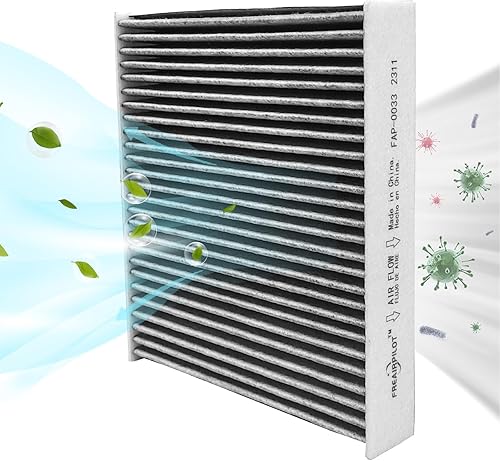 Freairpilot Filtro de aire de cabina de repuesto CF12552 para compartimento de pasajeros de automóvil, se adapta a QX50 (19-23), QX55QX60(22-23),