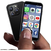 Mini Smartphone,Mini Phone with Google Play,Wifi,Android Smartphone - Black