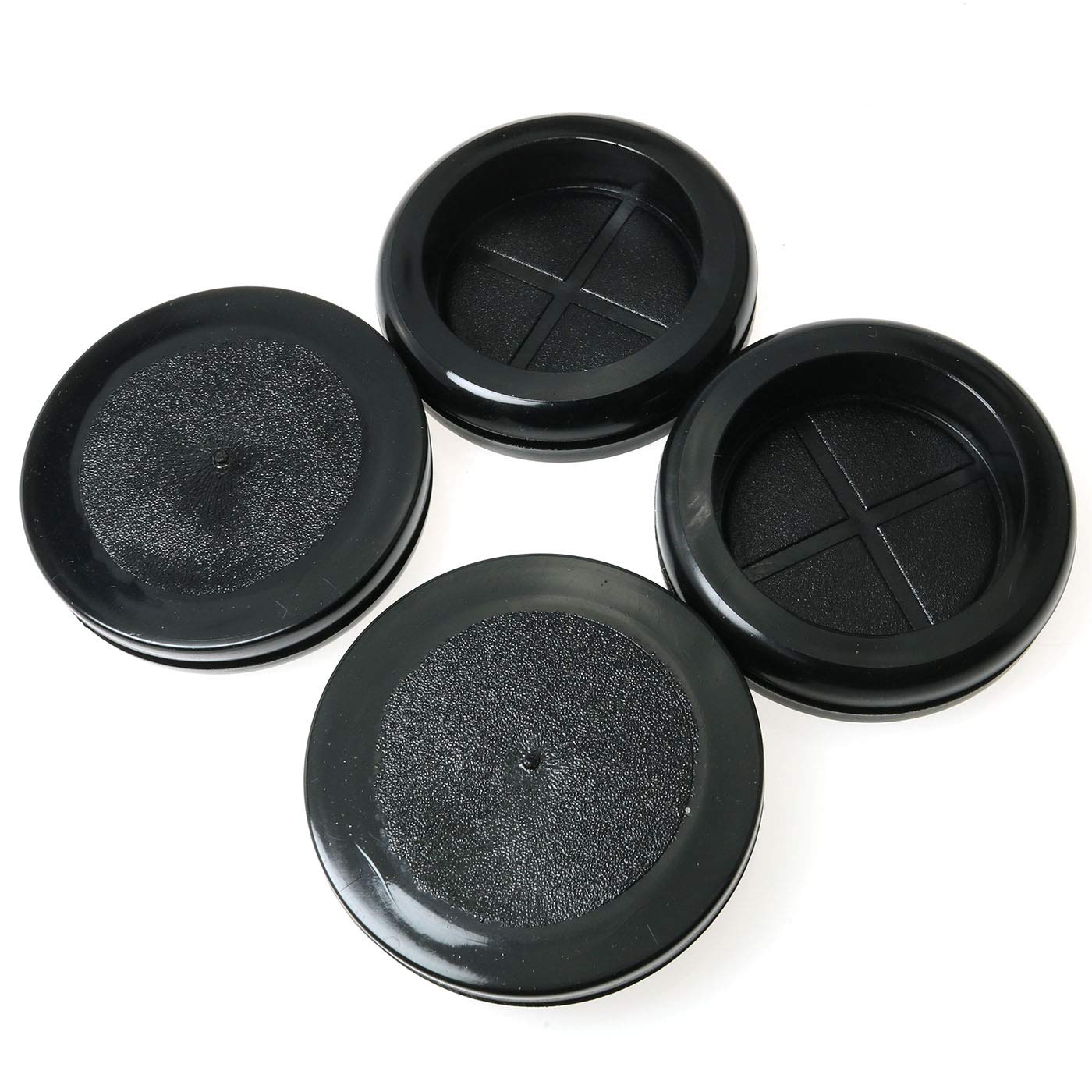 5-Pack 4 AWG Waterproof Firewall Grommets - 12mm Hole, Nylon With Neoprene Seal For Car Audio/Wiring