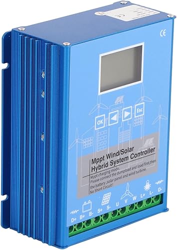 Miniatura 7 de 24 V 48 V MPPT viento controlador solar accesorios de energía eólica solar, controlador de energía LCD universal viento 1000 W fotovoltaico 1000 W