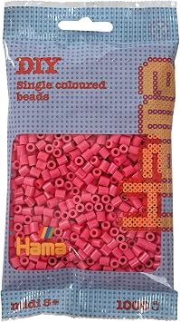 Hama Beads | Approx. 1.000 Beads - Fuchsia Pink