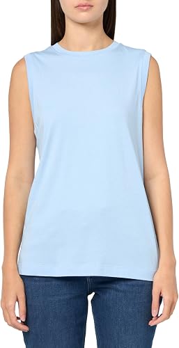 Sweaty Betty Women's Essential Casual Crew Neck Sleeveless Tank Top, Breeze Blue