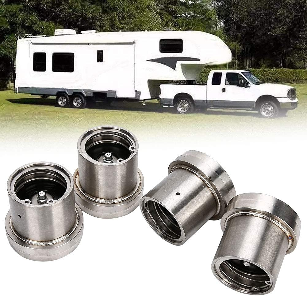 Stainless Steel Trailer, 2.441in, 4 Pack, with Protective Bra Accessory