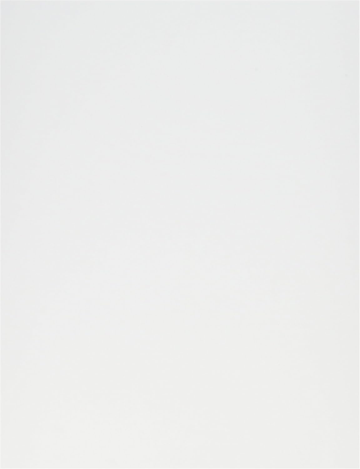 Crafter's Companion Spectrum Noir Ultra Smooth Premium Cardstock, 8.5 by 11-Inch, White, 50-Pack