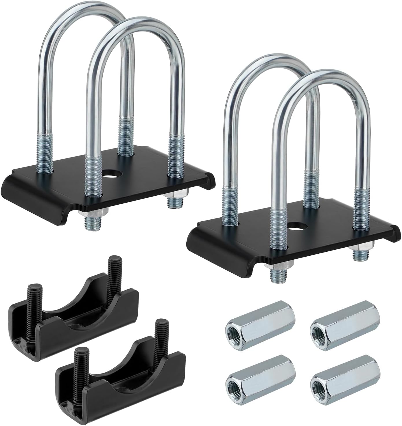 SPARKWHIZ Trailer Axle Over/Under Conversion Flip Kit For 3500# 2-3/8" Tube & 1-3/4" Springs, K7138400 Axle Conversion Kit