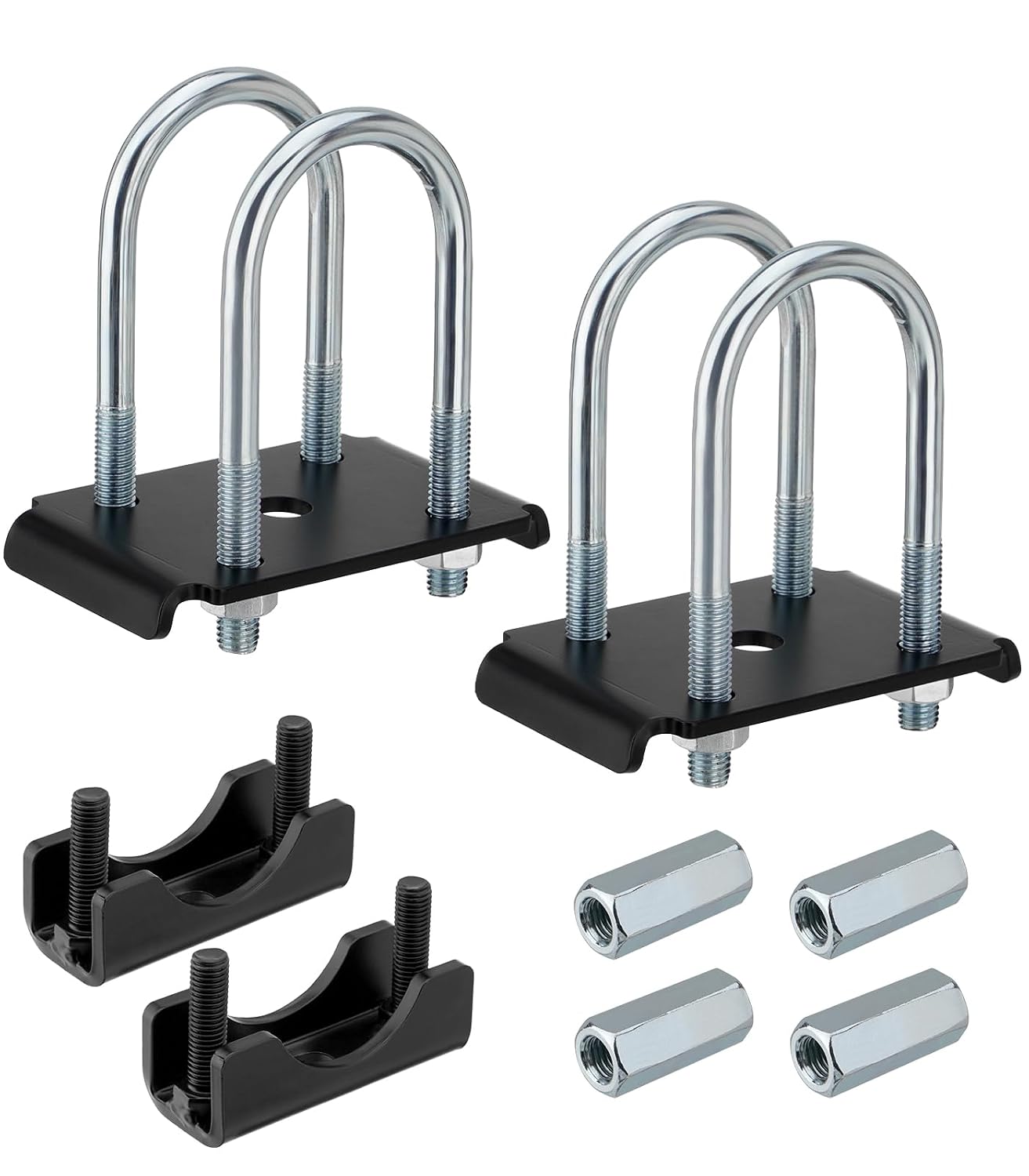 SPARKWHIZ K7138400 Trailer Axle Over/Under Conversion Flip Kit for 3500# 2-3/8" Tube & 1-3/4" Springs