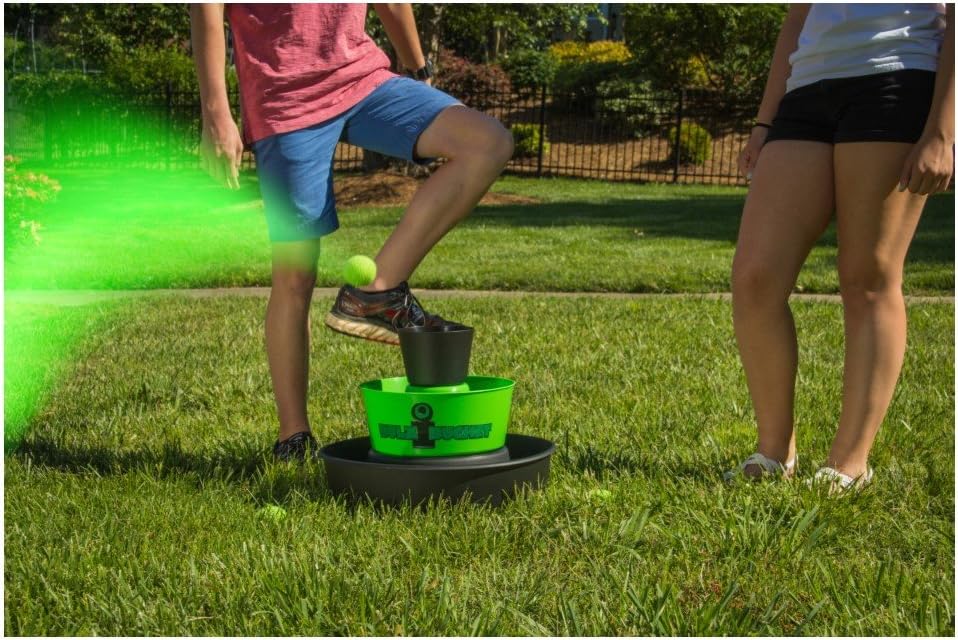 BULZiBUCKET Special Edition (Red, White & Blue) - Next Generation Cornhole - Hacky Sack/Bean Bag Game - Land and Pool. Ultimate Event Game, Red/White/Blue (BZ01P) : Toys & Games