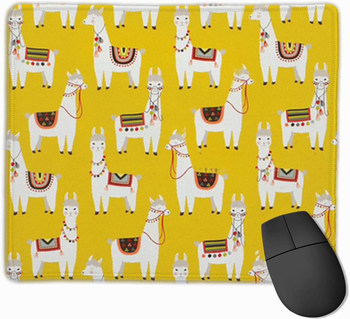 MaoYTUI Mouse Pad,Llamas Design Mousepad Non Slip Rubber