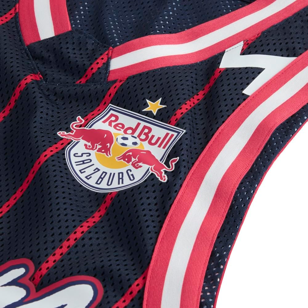 PUMA Mens Hoops X Fc Red Bull Salzburg Crew Neck Sleeveless Jersey Casual - Blue